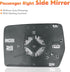 Passenger Right Side Power Heated Convex Mirror Glass Fits for 2004-2014 Ford F-150 Replacement for 4L3Z-17K707-DA...