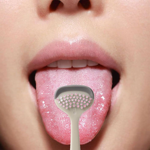 double-headed tongue scraper, hard tongue scraper for adults, reduce bad breath tongue cleaner, suitable for adults and children's tongue cleaner ...