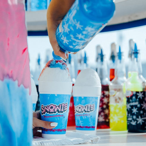 SNOWIE - Original Flavor Powders, Just Add Water & Sugar Shaved Ice Flavor Syrup (Sour Apple)...