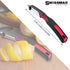 Swissmar Swiss Non-Slip Double Edge Straight Peeler - Easy-Grip Stainless Steel Peeler - Versatile Kitchen Tool, Ideal for Potato Peeler, Veggie P...