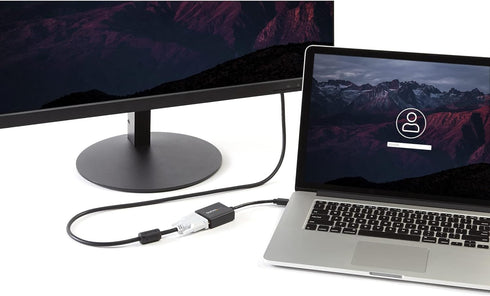 StarTech.com Mini DisplayPort to DVI Adapter - Mini DP to DVI-D Converter - 1080p Video - VESA Certified - mDP or Thunderbolt 1/2 Mac/PC to DVI Mo...