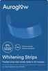 Auraglow Teeth Whitening Strips, Sensitive Whitening Strips, 14 Whitening Treatments, 8% Hydrogen Peroxide with Nano Hydroxyapatite (nHAp) to Redu...