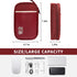Travel Cable Organizer Bag Pouch Electronic Accessories Carry Case Portable Waterproof All-in-One Storage Bag for Cable,Charger, Phone, Hard Drive...