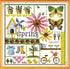 Awesocrafts 4 Pack Cross Stitch Kits, Four Seasons Easy Patterns Cross Stitching Embroidery Kit Supplies, Stamped or Counted (Four Seasons, Counte...