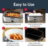 PanSaver Cooking Liners - Disposable Electric Roasting Pan Liners for Instant Cleanup with No Scrubbing - Foil, 2 Count...