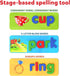 Skillmatics Preschool Learning Activity - Ready to Spell, Stage-Based Learning to Improve Vocabulary & Spelling, Educational Toy, Gifts for Boys &...
