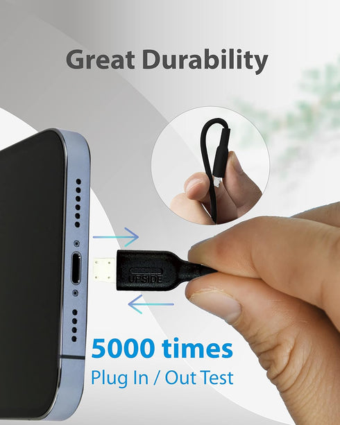 Gigastone ?5-Pack? Charging Cable for Apple Lightning Devices, 3ft Fast Charge 12W, Compatible with iPhone, iPad, Charging only, Data Sync not Sup...