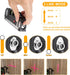 Laser Level Tool, Multipurpose Laser Level Kit Standard Cross Line Laser level Laser Line leveler Beam Tool with Metric Rulers by QPEUIM...