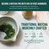 Jade Leaf Matcha Traditional Starter Set - Bamboo Matcha Whisk (Chasen), Scoop (Chashaku), Stainless Steel Sifter, Fully Printed Handbook - Japane...