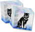 Wolf Birthday Party Supplies Set Plates Napkins Cups Tableware Kit for 16...