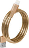 Bytech MFI LTG Chrome Spiral Cable-GD, Black, (CL-LP-CA-102-GD)...