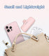 Small Portable Charger for iPhone,5000mAh Mini Power Bank with Built in Cable/Metal Stand,External Cute Battery Pack Compatible with iPhone 14/13/...