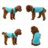 2018 Pet Clothes Dog Clothing Blank T-shirt Tanks Top Vests for Small Middle Large Size Dogs 100% Cotton Dog Summer Vest Classic (XXL, Turquoise)...