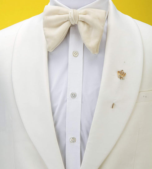 Lapel Pin for Men Elegant Crystal Crown Brooch Costume Pin Shirt Studs Men's Accessories...