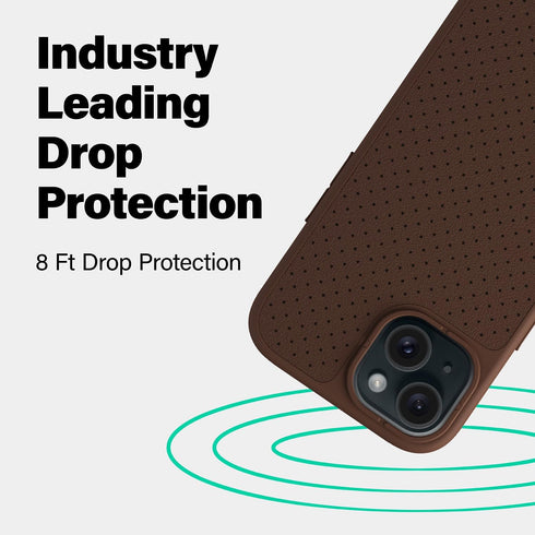 Incipio cru. Protective Phone Case for iPhone 15 Pro Max - Ultra-Responsive Buttons & Raised Edges, Wireless & 5G Compatible, Plastic-Free Recycle...