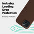 Incipio cru. Protective Phone Case for iPhone 15 Pro Max - Ultra-Responsive Buttons & Raised Edges, Wireless & 5G Compatible, Plastic-Free Recycle...