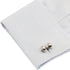 Dumbbell Cufflinks Barbell Weight Lifting Trainer Cross Fit Cuff Links...