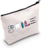 Dental Assistant Gift Funny Dentist Gift Dental Smile Cosmetic Bag Dental Student Gift Dental Hygienist Gift...