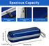 Travel Case for Oral-B/Oral-B Pro/Phlips Sonicare Electric Toothbrush with 2pcs Toothbrush Heads Cover Cap, Portable Hard Protective Storage Bag w...