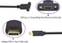 USB 3.1 Type C Panel Mount Extension Adapter Cable Gen 2 USB Type C 3.1 Female Panel Mount to Male Cable,Supports Charging,Data,Audio,Video Cable ...