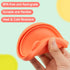 1 Cup Silicone Replacement Lids Storage Cover for Anchor Hocking Glass Bowls (Container not Included) 4 Pack Microwave, Dishwasher and Freezer Saf...