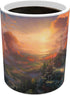 Morphing Mugs Thomas Kinkade - The Cross - One 11 oz Color Changing Heat Sensitive Ceramic Mug – Image Revealed When HOT Liquid Is Added!...