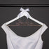 Ella Celebration Bride to Be Wedding Dress Hanger Wooden and Wire, Accented with Beads and a Bow Bridal Hangers for Brides (White with Rose Gold W...
