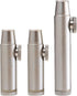 Kitchen Spice Racks Spice Dispenser Polished Aluminum (3 pieces)...