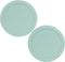 Pyrex 7201-PC Round 4 Cup Storage Lid for Glass Bowls (2, Muddy Aqua)...