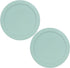 Pyrex 7201-PC Round 4 Cup Storage Lid for Glass Bowls (2, Muddy Aqua)...
