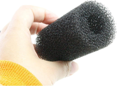 AQUANEAT 6-Pack Pre-Filter Sponge for Aquarium Shrimp Fry Fish Tank Filter 0.8” Intake, Replacement Foam Cover...
