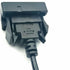 Car Dash Flush Mount USB Port Panel Extension Cable Adapter Compatible with to-yota Vios/ALTIS (35 24mm)...