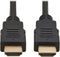 Tripp Lite High Speed HDMI Cable, Ultra HD 4K x 2K, Digital Video with Audio (M/M), Black, 10-ft. (P568-010),Multicolor...