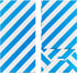 Blue Striped Paper Bags Mini Party Favor Bags for Kids Birthday Party Supplies (50 CT 3.5×2.3×7 in)...