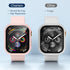 Charlam Waterproof Case Compatible with Apple Watch 41mm iWatch SE Series 8 7 with Built-in Tempered Film Screen Protector, Full Coverage Hard PC ...