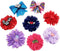 PET SHOW Dog Charms Flower Collar Accessories For Cat Puppy Collars Dogs Bowtie Grooming Pack of 8...