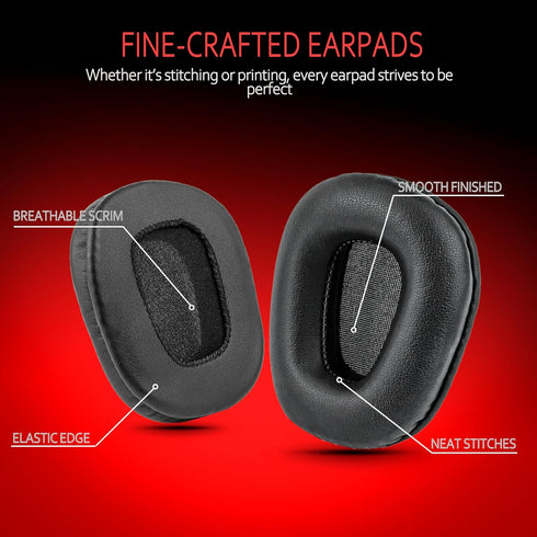 Krone Kalpasmos Blue Parrot Ear Cushion, Replacement Ear Pads for Blueparrott B450-XT, Blue Parrot Bluetooth Headset 450 Compatible, Includes Micr...