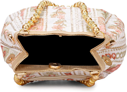Indian Ethnic Potli Bags For Women, Indian Potli Bags For Return Gift, Women Poti Bags for Wedding...