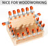 20-Piece Small Spring Clamp, 2 inch, 3/4"-inch Jaw opening Spring Metal Spring Clamps...