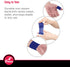 Cramer Eco-Flex Self-Stick Stretch Tape, Cohesive Tape, Flexible Elastic Sports Tape, Athletic Training Room Supplies, Easy Tear & Self-Adherent B...