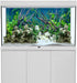 AWERT 72x24 inches Tropical Fish Tank Background River Bed & Lake Aquatic Plant Undersea Tree Branch Aquarium Background Vinyl...