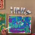 Da Vinci Pro Liquid Art Canvas Multi-Media Panels for High Flow Fluid Acrylics, Glazing Liquids, Pouring Mediums, Encaustics, Resin Paints, and Al...