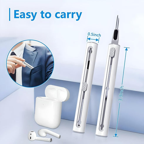 Earbuds Cleaning Pen, Cleaner Kit for Airpods, Wireless Earphones and in-Ear Headphones and Charging Cases for Ear Buds......