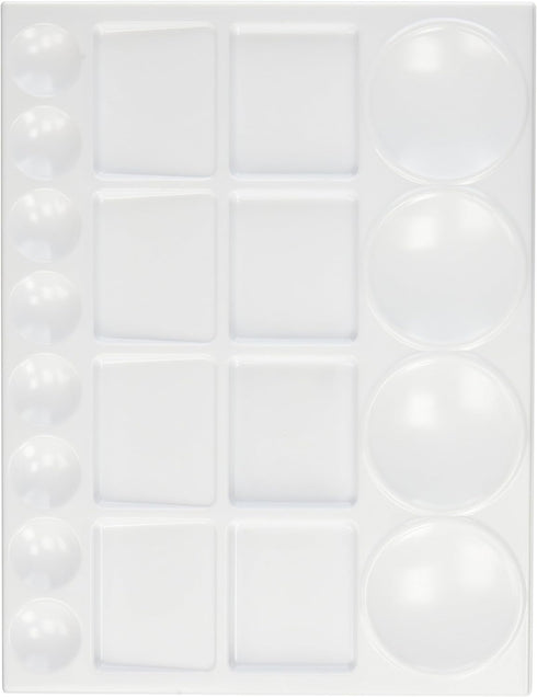 Jack Richeson Acrylic/Watercolor Palette, 9-3/4 x 13 Inches, White...