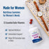 Nordic Naturals Women's Multivitamin Gummies, Mixed Berry - 60 Gummies - Support for Healthy Skin, Hair, Bones, Energy & Immunity - Non-GMO, Veget...