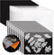 20 PCS Stamp and Die Storage Bag and Rubber Magnetic Sheets,die storage Set for Storage Die Cutting?DIY Scrapbooking....