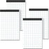 Graph Paper Pads 4 Pack Grid Paper Pad 5x8 White Note Pads 2x2 Squares Per Inch Writing Pad Perforated Lined Grid Notebook 50 Sheets Paper Pads Sm...