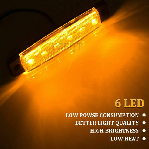 PSEQT 10 Pcs LED Rock Strip Lights Car Underglow Wheel Fender Well Lighting Kits Waterproof for Golf Cart Wrangler Offroad Truck RV UTV ATV Snowmo...