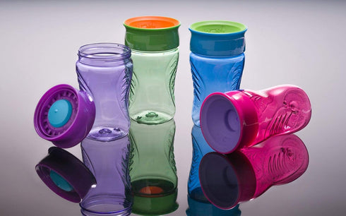 Wow Cup for Kids 360 Sippy Cup, Pink, 10 oz / 296 ml...
