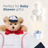 Bearington Collection Lil’ Slugger Snuggler Plush Baseball Lovey for Baby - 15 in Plush & Satin Security Blanket - Soft Teddy Bear Infant & Toddle...